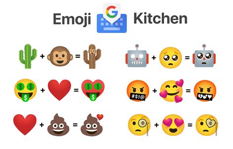 You can use random <strong>emojis</strong> using the “Randomise” button. . Emoji kitchen download
